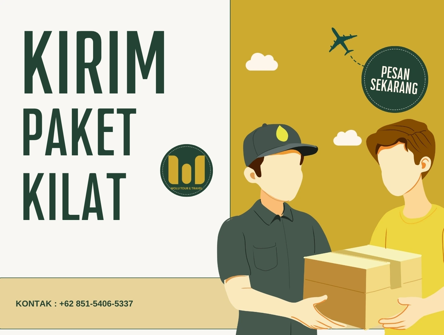 Layanan Paket Kilat Wolu Tour
